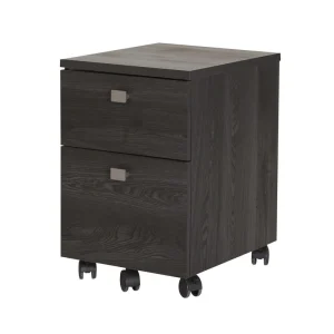 South Shore Furniture Interface Grey Oak 2-Drawer 18.2-in File Cabinet