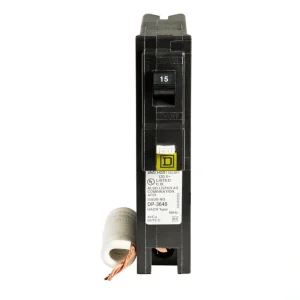 Square D Homeline 15 Amp Single-Pole Combination Arc Fault Circuit Breaker (9-pack)