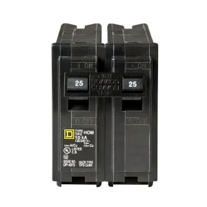 Square D Homeline 25 Amp 2-Pole Circuit Breaker(HOM225CP)