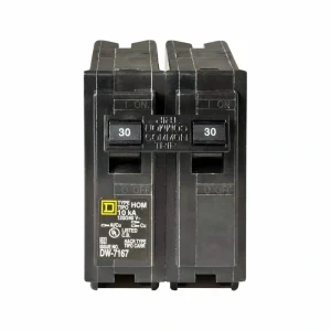 Square D Homeline 30 Amp 2-Pole Circuit Breaker (3-Pack)