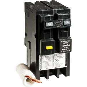 Square D Homeline 30 Amp 2-Pole GFCI Circuit Breaker
