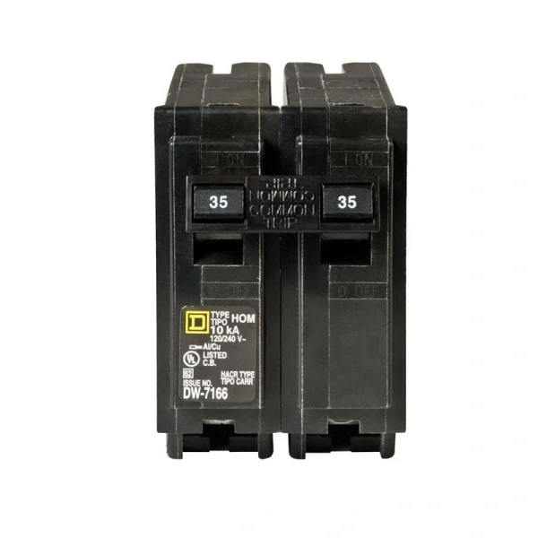 Square D Homeline 35 Amp 2-Pole Circuit Breaker