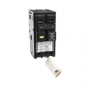 Square D Homeline 35 Amp 2-Pole GFCI Circuit Breaker
