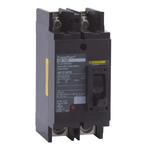 Square D PowerPact 150 Amp 10kA 2-Pole Q-Frame Molded Case Circuit Breaker