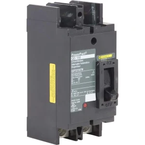 Square D PowerPact 150 Amp 25kA 2-Pole Q-Frame Molded Case Circuit Breaker