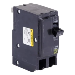 Square D QO 125 Amp 42kA 2-Pole Plug-In Circuit Breaker