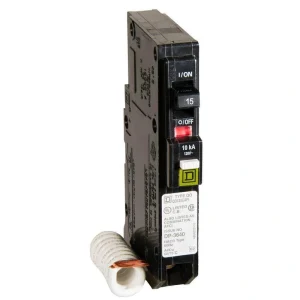 Square D QO 15 Amp Single-Pole Combination Arc Fault Circuit Breaker (6-Pack)