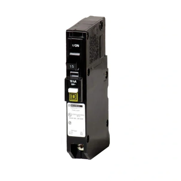 Square D QO 15 Amp Single-Pole Plug-On Neutral Combination Arc Fault Circuit Breaker (9-pack)