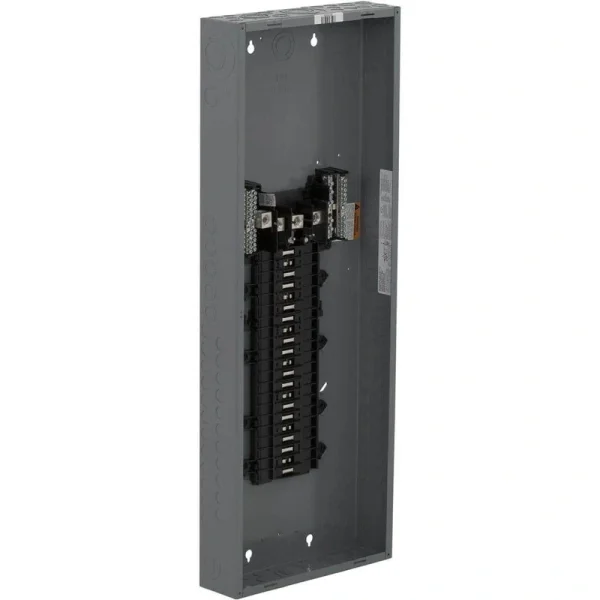 Square D QO 225 Amp 42-Space 42-Circuit 3-Phase Main Lug Load Center with Ground Bar