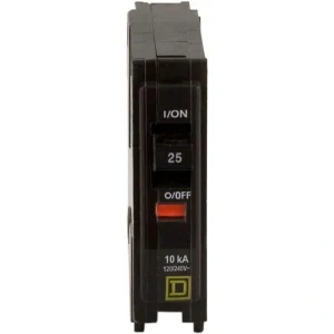 Square D QO 25 Amp Single-Pole Circuit Breaker