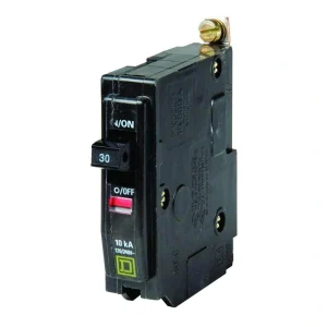 Square D QO 30 Amp Single-Pole Bolt-On Circuit Breaker