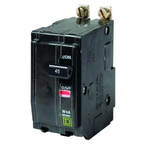 Square D QO 45 Amp 2-Pole Bolt-On Circuit Breaker