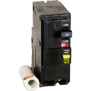 Square D QO 60 Amp 2-Pole GFCI Breaker