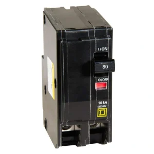 Square D QO 80 Amp 2-Pole Circuit Breaker