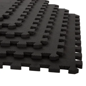 Stalwart 24-in W x 24-in L x 0.5-in T Interlocking Foam Gym Floor Tile (96-sq ft) (24-Pack)