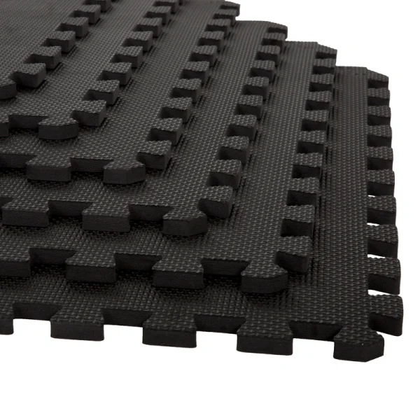 Stalwart 24-in W x 24-in L x 0.5-in T Interlocking Foam Gym Floor Tile (96-sq ft) (24-Pack)