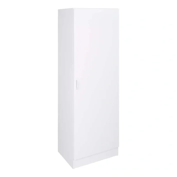 Stor-It-All 23.75-in W x 70.375-in H Wood Composite White Wall-mount Utility Storage Cabinet