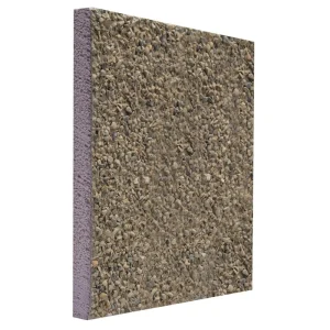 Styro Industries FP Ultra Lite 1′ x 4′ x 1″ Lakestone Aggregate Foundation Insulation Panel