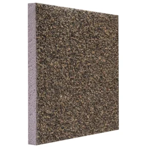 Styro Industries FP Ultra Lite 1′ x 4′ x 1″ Rustic Rock Aggregate Foundation Insulation Panel