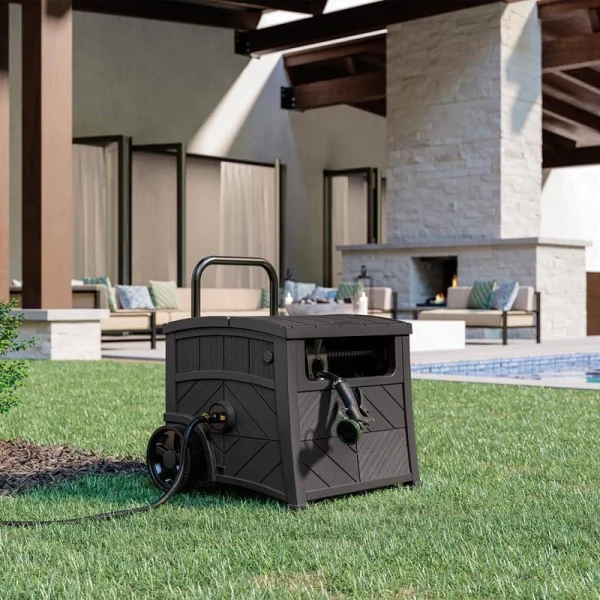 Suncast 150 ft. Mobile Smart Tube Hideaway Hose Reel