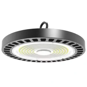 Sunlite 10.8 in. 250 Watt Equivalent Integrated LED Dimmable Black High Bay Light, 5000K