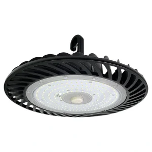 Sunlite 12.3 in. 750-Watt Equivalent Integrated LED Dimmable Black High Bay UFO Light 5000K 39000 Lumens, UL Listed, IP65