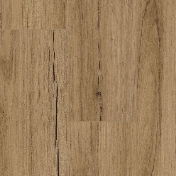 Tarkett Tidal Wave Nautical Escape Nutmeg Pecan 8-1/32″ x 47-5/8″ Waterproof Attached Pad Laminate Flooring (18.60 sq. ft./ctn)
