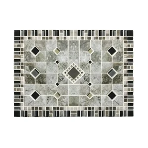 TILEZE Rapture Passion Order 17 x 24 Porcelain Mosaic Tile