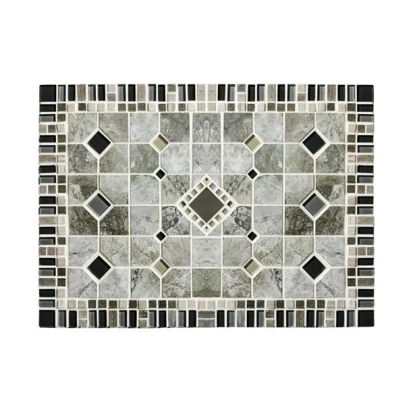 TILEZE Rapture Passion Order 17 x 24 Porcelain Mosaic Tile