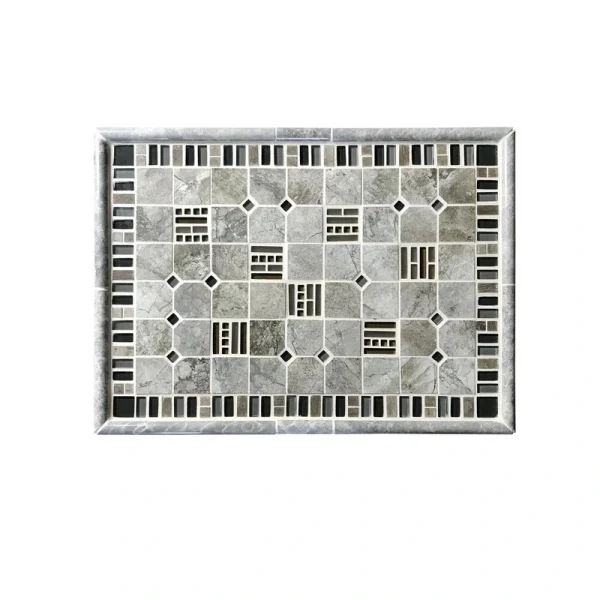TILEZE Rapture Passion Randomness 17 x 24 Porcelain Mosaic Tile