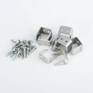 TimberTech 11-in x 5-in Impression Rail Express Stainless Steel Aluminum Stair Connector
