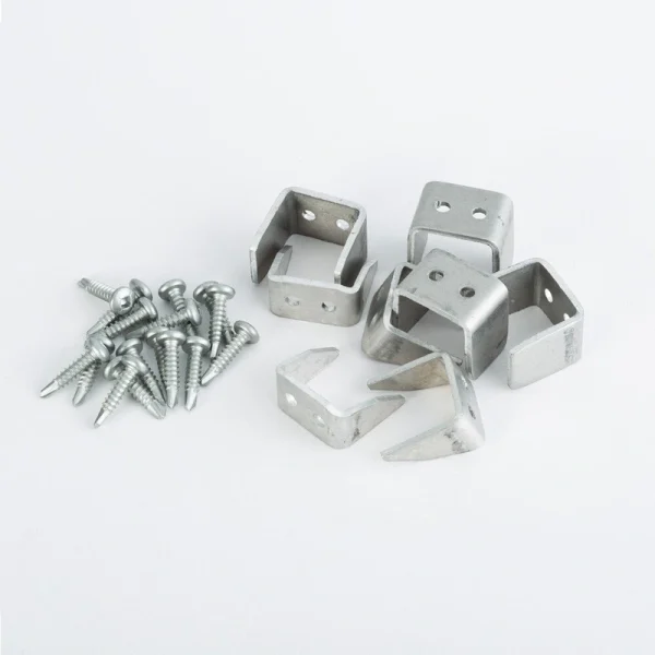 TimberTech 11-in x 5-in Impression Rail Express Stainless Steel Aluminum Stair Connector