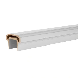 TimberTech Classic Composite Premier 6-ft x 36-in White Composite Deck Rail Kit