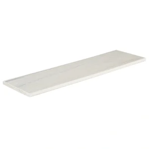 TimberTech Legacy 1/2-in x 8-in x 12-ft Whitewash Cedar Square Composite Riser Deck Board