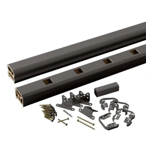TimberTech RadianceRail Express 6-ft x 36-in Black Composite Deck Rail Kit