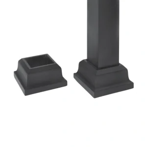 TITAN BUILDING PRODUCTS 1.375-in x 1.375-in Black Plastic Baluster Connector (20-Pack) T726916067