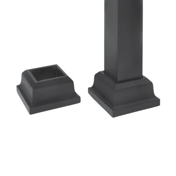 TITAN BUILDING PRODUCTS 1.375-in x 1.375-in Black Plastic Baluster Connector (20-Pack) T726916067