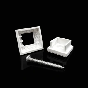 TITAN BUILDING PRODUCTS 3/4-in x 25-in Snap’n Lock Balusters White Plastic Square Deck Baluster (10-Pack)