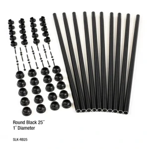 TITAN BUILDING PRODUCTS 3/4-in x 26-in Snap’n Lock Baluster Kit, 25-in Aluminum Deck Baluster