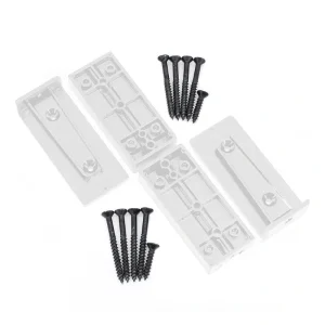 TITAN BUILDING PRODUCTS 3.5-in x 1.5-in Shadow rail connector Polycarbonate Plastic Post Connector