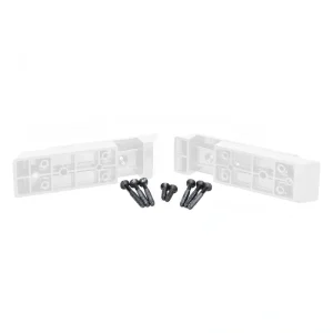 TITAN BUILDING PRODUCTS 3.5-in x 1.5-in Shadow rail connectors Polycarbonate Plastic Stair Connector