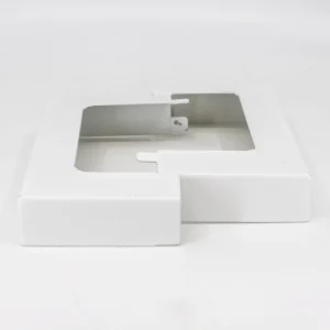 TITAN BUILDING PRODUCTS 4-in x 4-in White Metal Deck Post Base Trim