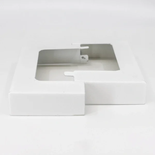 TITAN BUILDING PRODUCTS 4-in x 4-in White Metal Deck Post Base Trim