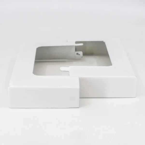 TITAN BUILDING PRODUCTS 6-in x 6-in White Metal Deck Post Base Trim