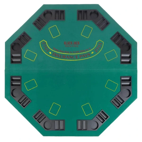 Trademark Poker 48 in. Folding Poker Table Top for 8 Players