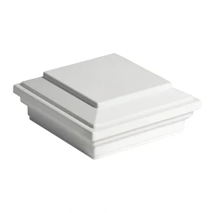 Trex 4-in x 4-in Enhance Classic White Composite Deck Post Cap T726916192