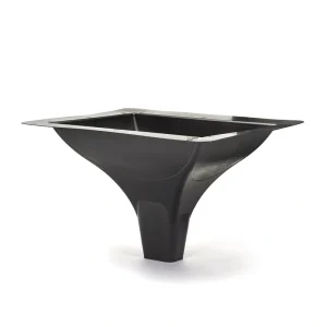 Trex RainEscape 16-in x 12-in Black Under Deck Ceiling Downspout