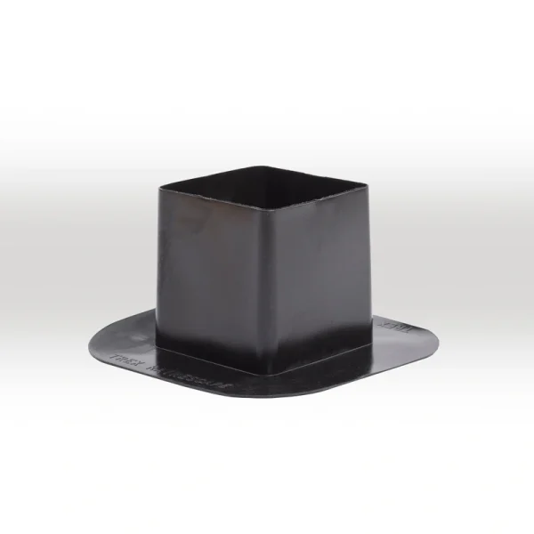 Trex RainEscape Black Under Deck Ceiling Post Flashing