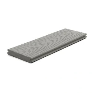 Trex Select 1-in x 6-in x 16-ft Pebble Grey Grooved Composite Deck Board