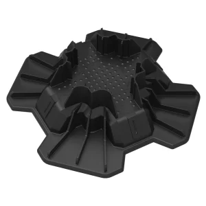 TuffBlock 2-1/2-in Black Plastic Deck Support